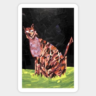 Tigerclaw the Cat Sticker